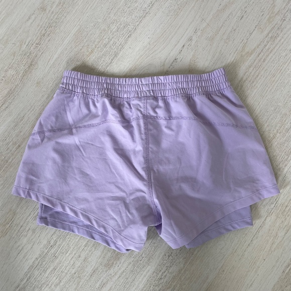 Lilac Running Shorts - Picture 2 of 3